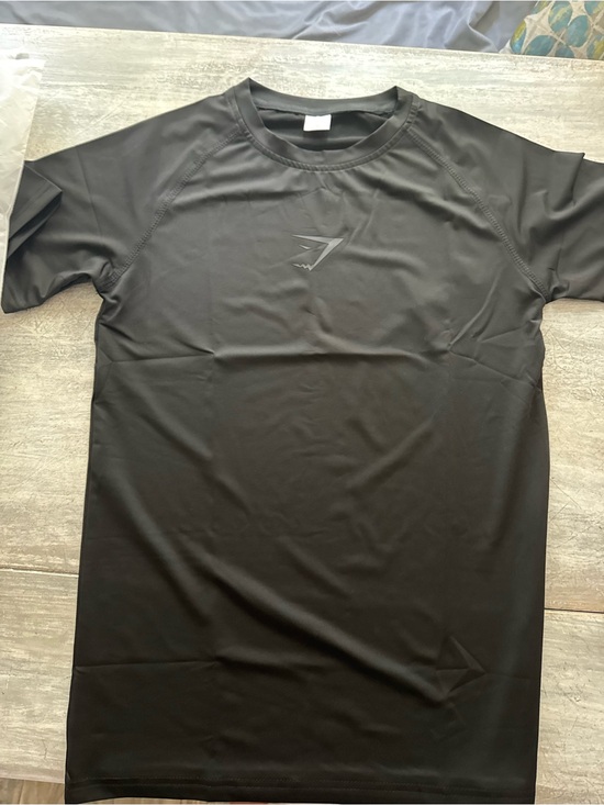 Gymshark Other - Gymshark Black Compression Tee with Logo
